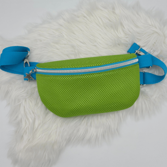 Preview: Gürteltasche - Air Mesh Grün - Klein